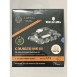 Metal Time World of Tanks Cruiser MK III 3D Metal Model Kit 1:72 Scale