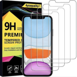 4x PACK - Tempered Glass Screen Protector -  All iPhone Models