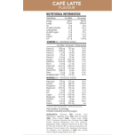 SlimFast Meal Replacement Shake Powder Café Latte Flavour | High Protein | 16 Servings | 584g