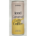 Grind Iced Caramel Latte Coffee Cans – Double Shot Arabica | 16 x 250ml