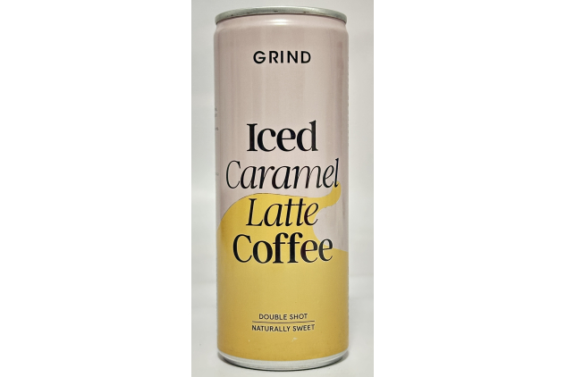 Grind Iced Caramel Latte Coffee Cans – Double Shot Arabica | 16 x 250ml