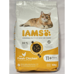 IAMS Advanced Nutrition Senior Cat Dry Food with Fresh Chicken | 11+ Years | 10kg