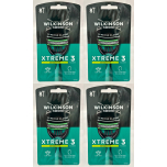 Wilkinson Sword Xtreme 3 Sensitive Disposable Razors | 24 Pack (4 x 8 Razors)