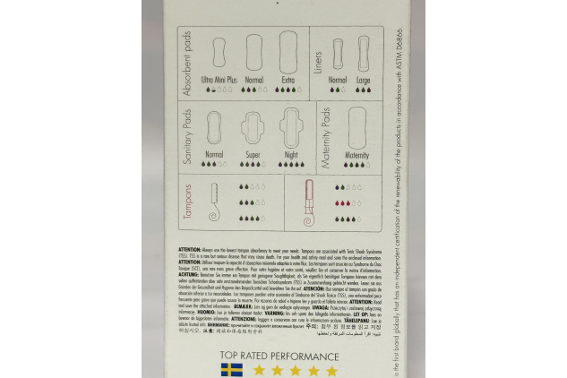 Eco by Naty Organic Cotton Tampons with Applicator – Super – 14 Pack (10 Boxes)