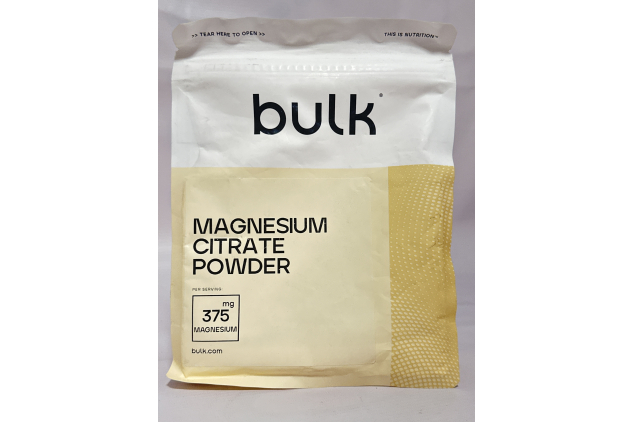 Magnesium Citrate Powder Unflavoured 250g 100 Servings