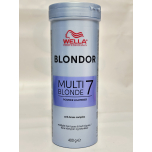 Wella Professionals Blondor Multi Blonde 7 Powder Lightener | Anti-Brass Formula | 400g