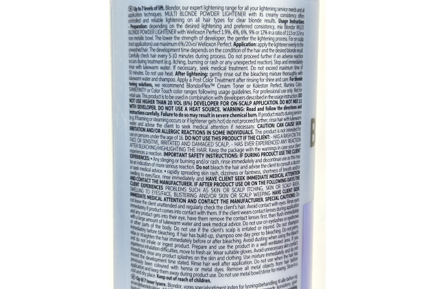 Wella Professionals Blondor Multi Blonde 7 Powder Lightener | Anti-Brass Formula | 400g