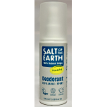 Salt of the Earth Refillable Natural Deodorant Spray Unscented | 3 x 100ml