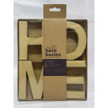 Docrafts Papermania Bare Basics 3D HOME Letters Set | 4pcs Craft Décor