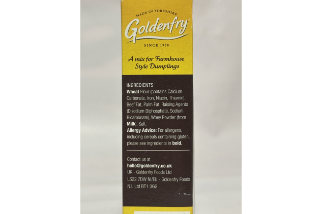 Goldenfry Farmhouse Style Dumpling Mix, 142g (Pack of 6)