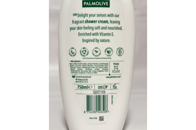 Palmolive Naturals Milk & Honey Shower Cream with Vitamin E – 4 x 750 ml Pump