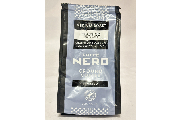 Caffe Nero Classico Espresso Ground Coffee | 200 g