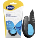 Scholl In-Balance Heel Pain Relief Insoles | Orthotic Shoe Inserts | Size Small (UK 4.5–6.5)