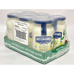 Hellmann's 100% Plant-Based Mayo good source of omega 3 great tasting vegan Mayo 6x 400 g