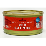 Wild Pacific Red Salmon Tinned Fish 105g | Pack of 12