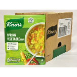 Knorr Spring Vegetable Soup Mix | Vegan Dry Soup | 48g Sachets | Pack of 9
