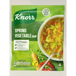 Knorr Spring Vegetable Soup Mix | Vegan Dry Soup | 48g Sachets | Pack of 9