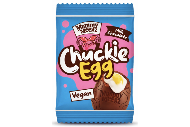 Mummy Meegz Vegan Chuckie Egg Oat Milk Chocolate with Fondant Centre | 38g