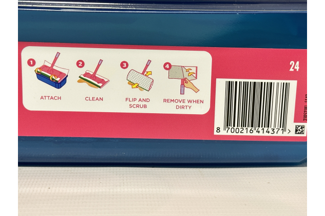 Flash Speedmop Wet Floor Cleaning Wipes – Mrs Hinch’s Vacay Vibes – Orange Blossom & Coastal Cypress – 24 Cloths x 4 Packs (96 Wipes)