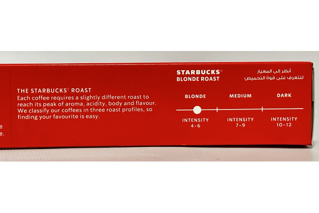 Starbucks Toffee Nut Flavoured Coffee Capsules by Nespresso | Blonde Roast | 60 Pods