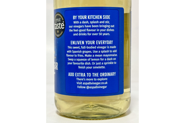 Aspall Classic White Wine Vinegar | Spanish Grape Vinegar | 350ml