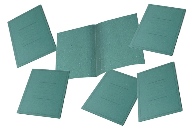 Pigna Simple Eco Paper Folders – Green | A4 | 145 g/m² | Pack of 50