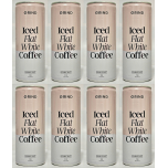 Grind Flat White Iced Coffee Cans | Ready to Drink | 8 × 250 ml