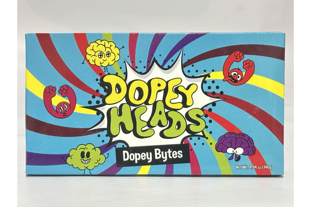 Dopey Heads Dopey Bytes Sour Candy Box 140g