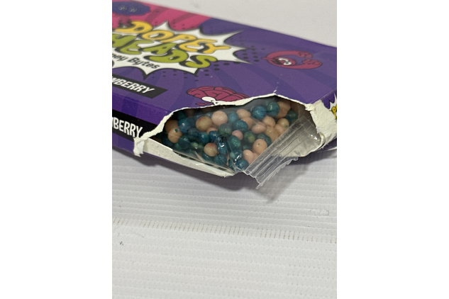 Dopey Heads Dopey Bytes | Grape & Strawberry Flavour | 140 g | DAMAGED OUTER PACKAGING