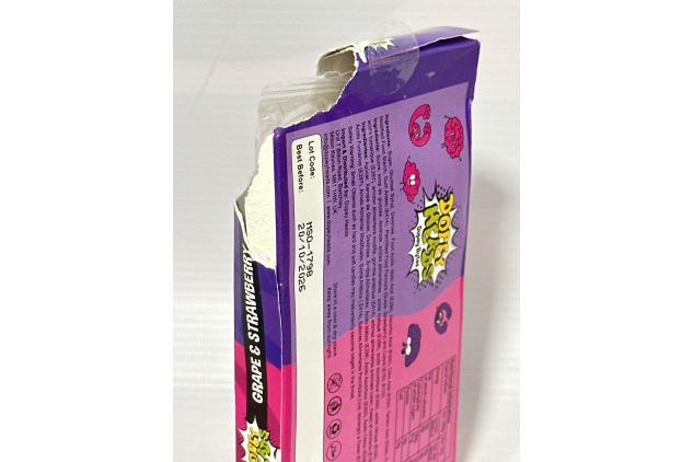 Dopey Heads Dopey Bytes | Grape & Strawberry Flavour | 140 g | DAMAGED OUTER PACKAGING