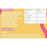 Swizzels Squashies Tropical Fruit Flavour Gummies – 12 x 100g