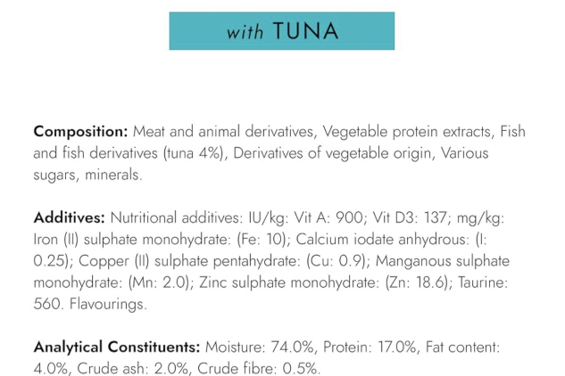 Purina Gourmet Gold Savoury Cake with Tuna Wet Cat Food 85g | Pack of 24