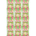 Swizzels Squashies Sour Stars Sour Fruit Flavour Sweets | 12 x 100g