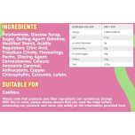 Swizzels Squashies Sour Stars Sour Fruit Flavour Sweets | 12 x 100g