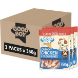Good Boy Chicken & Calcium Bones Dog Treats – Natural Chicken Breast – 3 x 350g