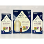 Glade Aromatherapy Cool Mist Diffuser Gift Set – Moment of Zen Lavender & Sandalwood | Diffuser + 3 Refills