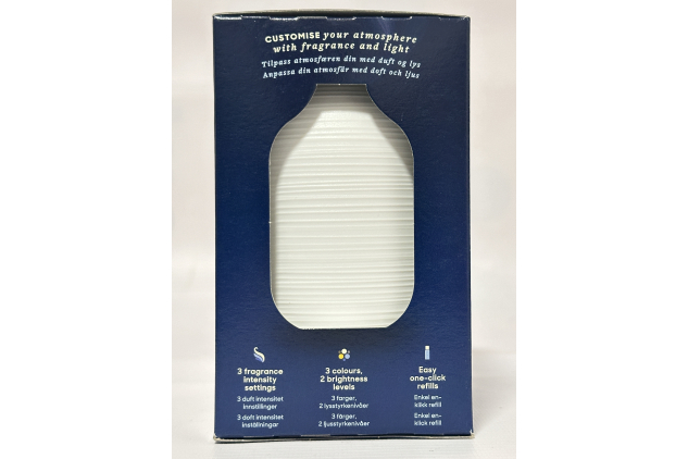 Glade Aromatherapy Cool Mist Diffuser Gift Set – Moment of Zen Lavender & Sandalwood | Diffuser + 3 Refills