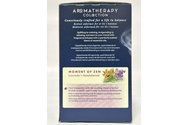 Glade Aromatherapy Cool Mist Diffuser Gift Set – Moment of Zen Lavender & Sandalwood | Diffuser + 3 Refills