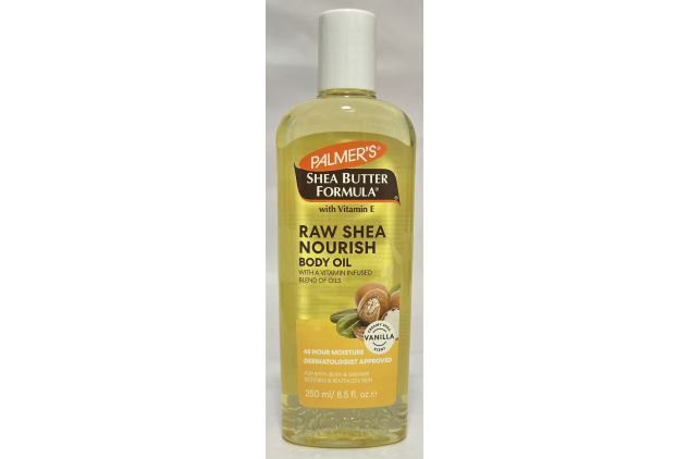 Palmer’s Shea Butter Raw Shea Nourish Body Oil Vanilla – 2 x 250ml
