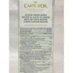 Carte d’Or Professional Lemon Flavour Mousse Dessert Mix | 3 x 200g (600g)