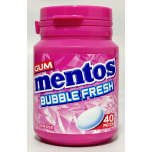 Mentos Sugar Free Bubble Fresh Chewing Gum Bottles – 40 Pieces | Pack of 6