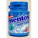 Mentos Sugar Free Peppermint Chewing Gum Bottles – 40 Pieces Each | Pack of 6
