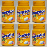 Mentos Sugar Free Tropical Chewing Gum Bottle – 40 Pieces | 56g | Pack of 6