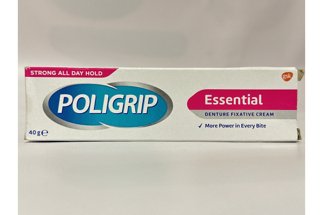 Poligrip Essential Denture Fixative Cream | 40 g