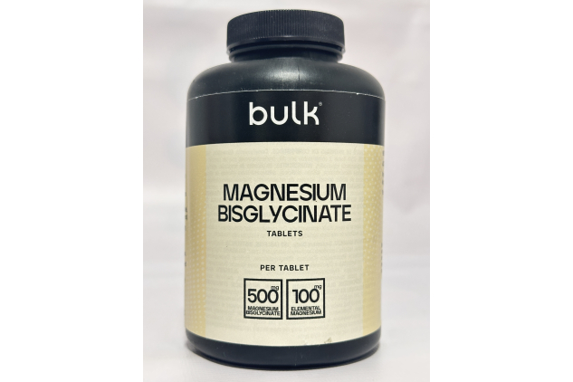 Bulk Magnesium Bisglycinate 500mg 180 Tablets