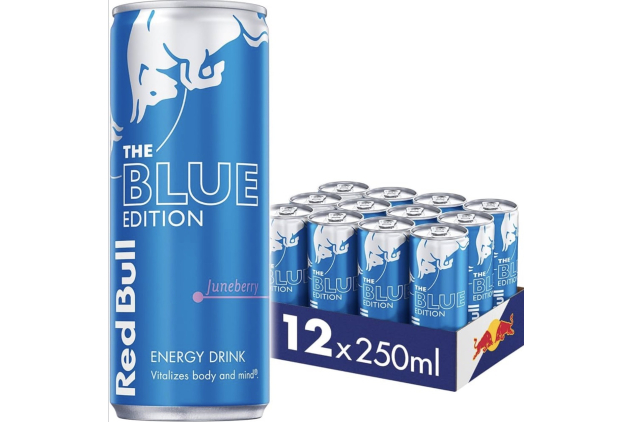 Red Bull Blue Edition Juneberry Energy Drink 12 x 250ml
