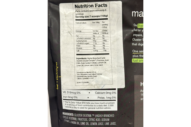 Skratch Labs Superfuel Carbohydrate Powder Drink Mix – Lemon & Lime | 840g