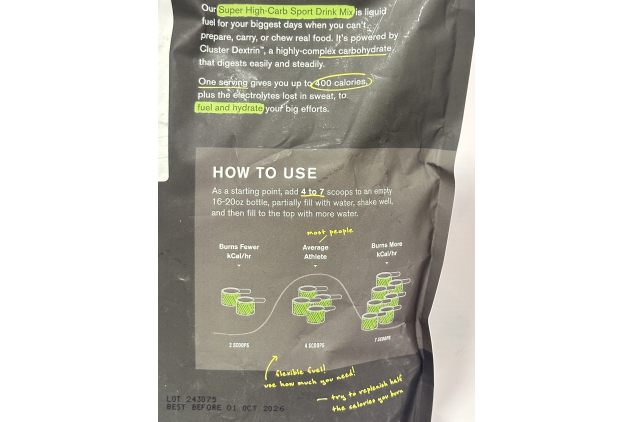 Skratch Labs Superfuel Carbohydrate Powder Drink Mix – Lemon & Lime | 840g