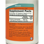NOW Potassium Chloride Powder – Sodium Free Essential Mineral – 227g