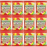 Swizzels Drumstick Choos Chewy Sweets Assorted Flavours | 115g Bag (Pack of 12)